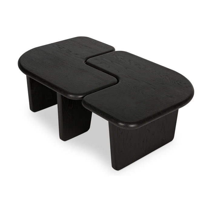 Kayin Bunching Coffee Tables-Set 2-Black