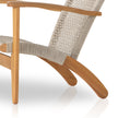 Novato Outdoor Chair - Auburn Eucalyptus