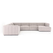 Langham Channeled 6-Piece Sectional Right Chaise