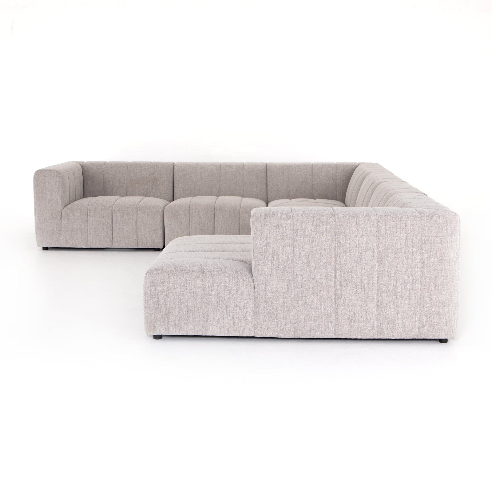 Langham Channeled 6-Piece Sectional Right Chaise