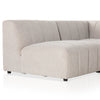 Langham Channeled 5-Piece Sectional Right Chaise