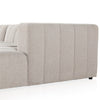 Langham Channeled 5-Piece Sectional Right Chaise