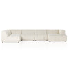 Langham Channeled 5-Piece Sectional Right Chaise