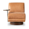 Bronwyn Swivel Chair with Side Table