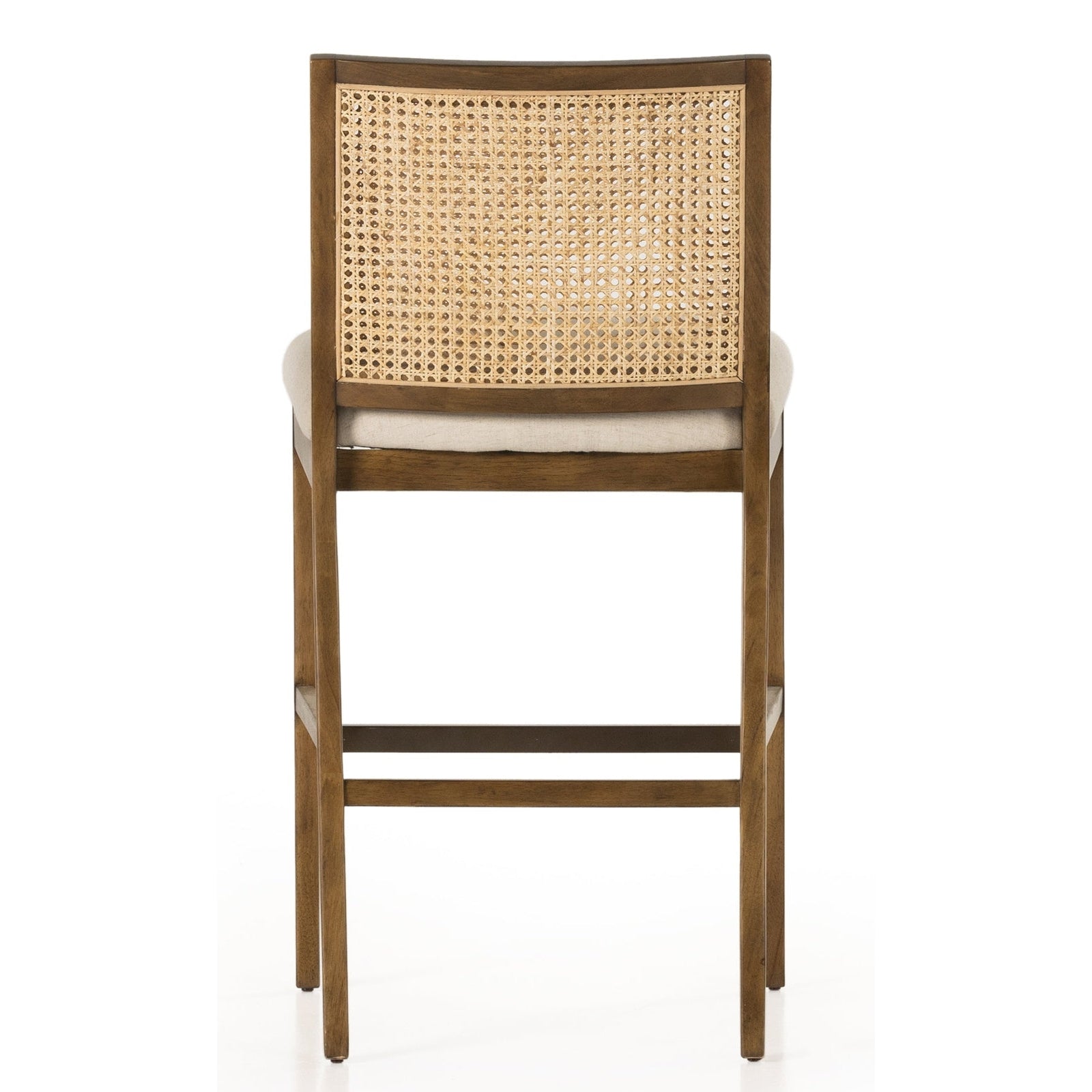 Four Hands Antonia Cane Armless Bar Stool