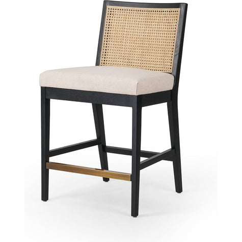 Four Hands Antonia Cane Armless Counter Stool