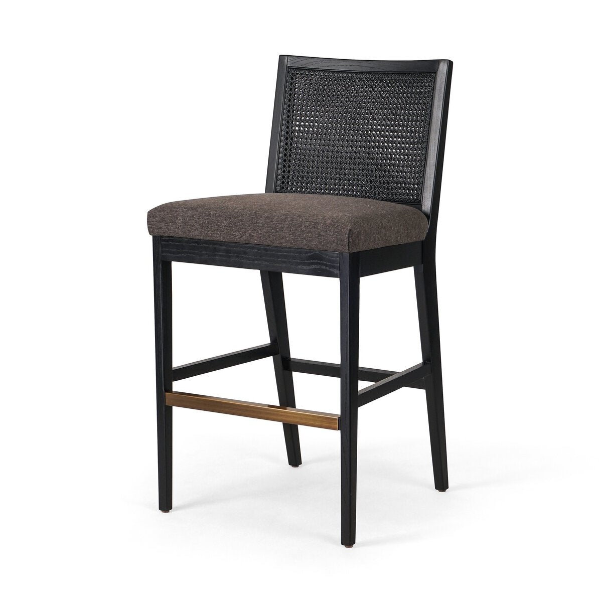 Four Hands Antonia Cane Armless Bar Stool