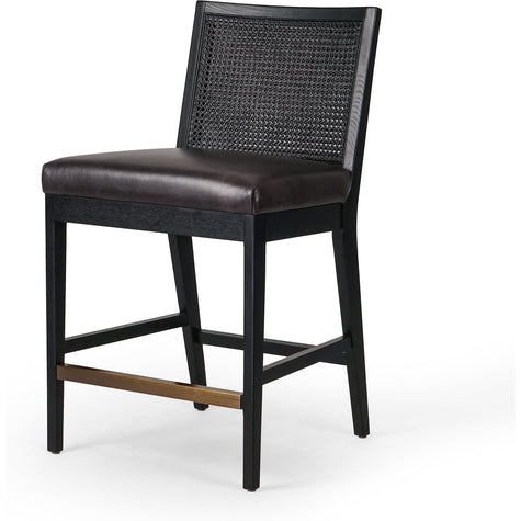 Four Hands Antonia Cane Armless Counter Stool