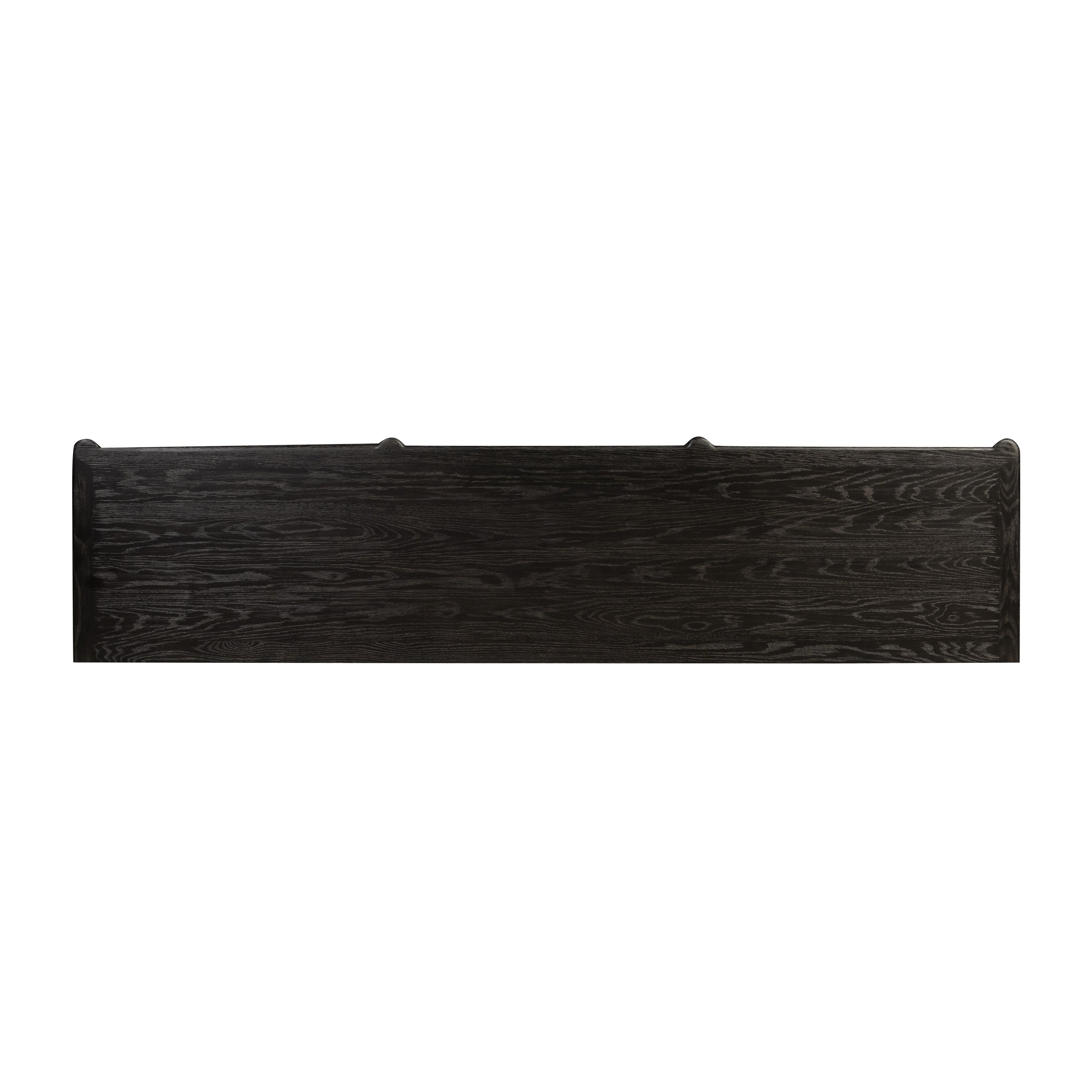 Toulouse 9 Drawer Dresser - Distressed Black