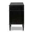 Toulouse 6 Drawer Dresser - Distressed Black