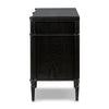 Toulouse 6 Drawer Dresser - Distressed Black