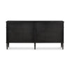 Toulouse 6 Drawer Dresser - Distressed Black