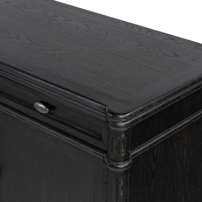 Toulouse Sideboard - Distressed Black