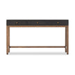 Fiona Desk-Black Raffia