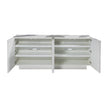 Artistica Home Signature Designs Contago White Media Console