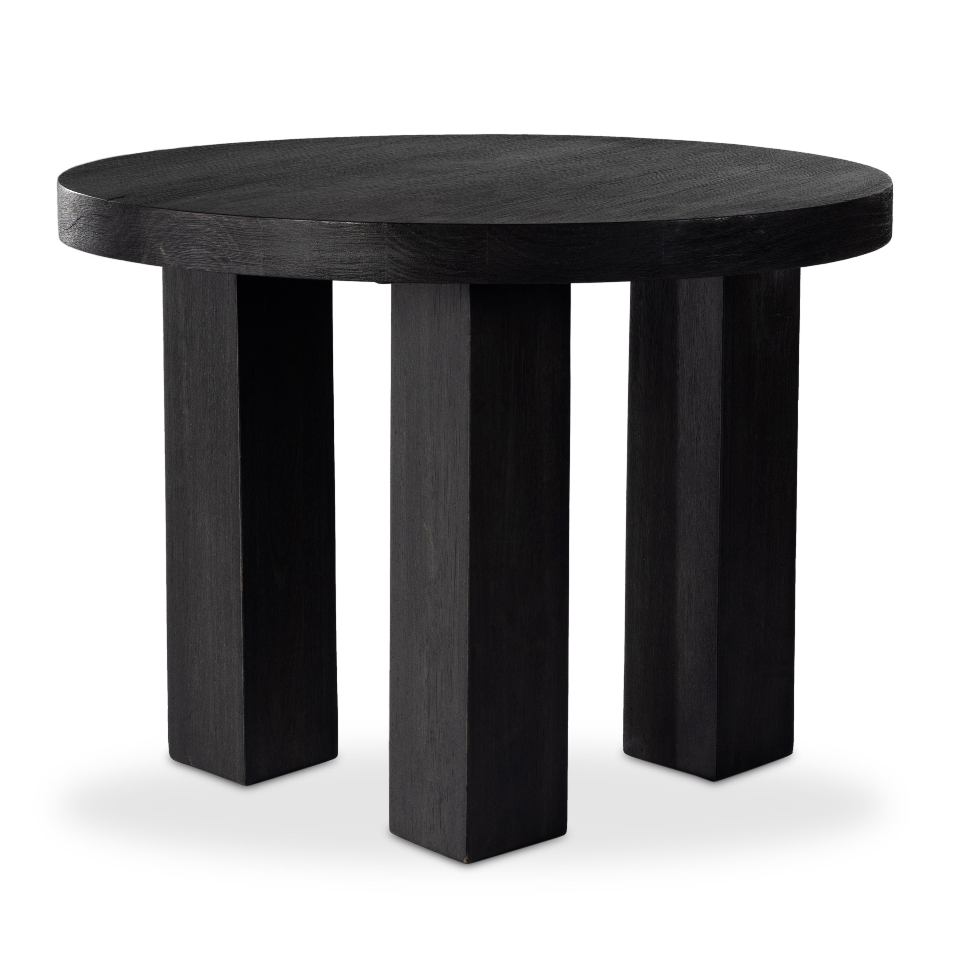 Mesa End Table - Ebony Parawood