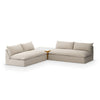 Four Hands Grant Outdoor 2-Piece Sectional with Coffee Table