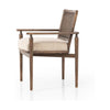 Xavier Dining Armchair-Hasselt Taupe