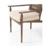 Xavier Dining Armchair-Hasselt Taupe