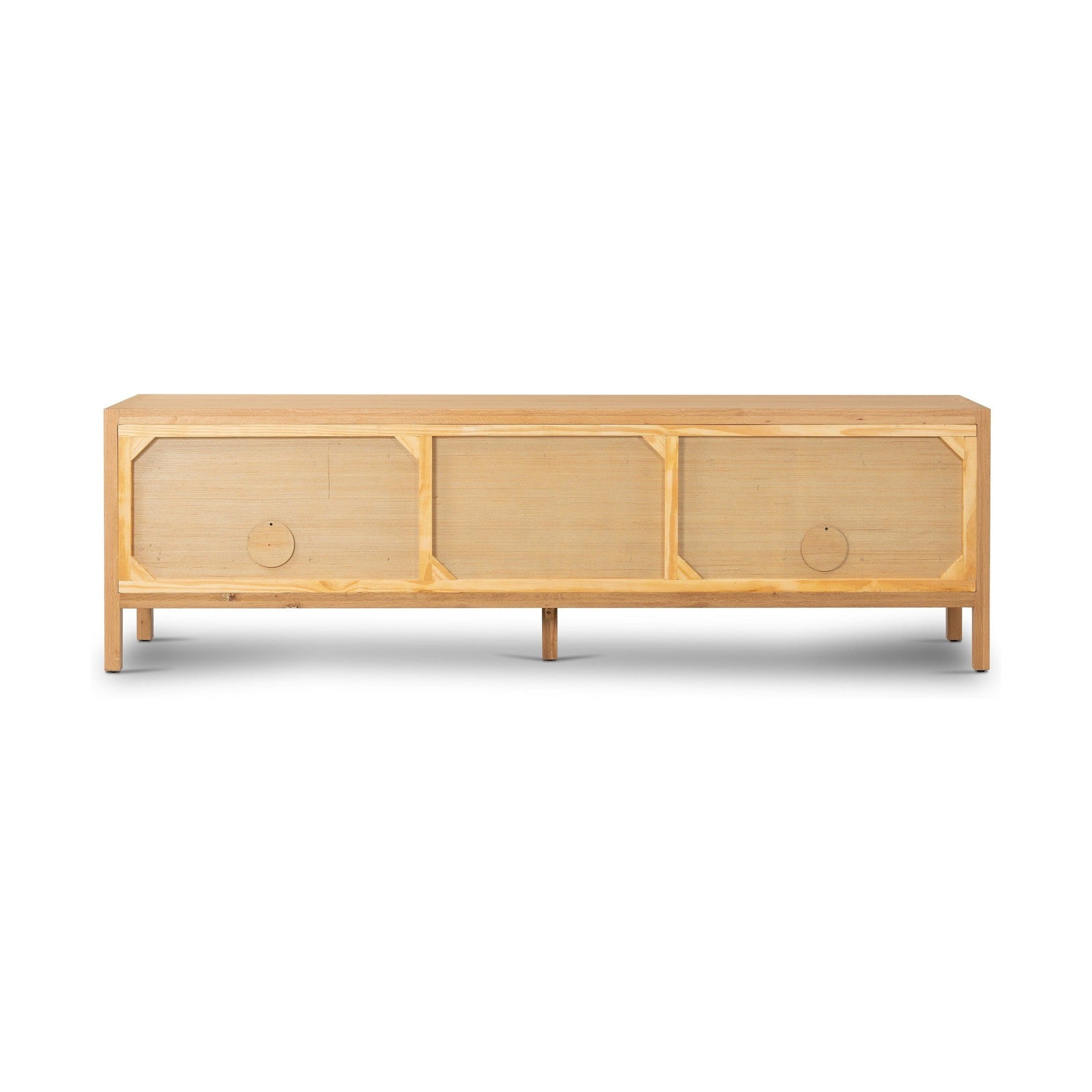 Laker Media Console-Light Oak Veneer