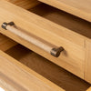 Laker Media Console-Light Oak Veneer