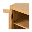 Laker Media Console-Light Oak Veneer