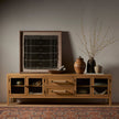 Laker Media Console-Light Oak Veneer