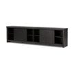 Laredo Media Console-Smoked Black Veneer