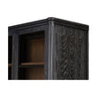 Toulouse Cabinet-Distressed Black Oak