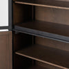 Toulouse Cabinet-Distressed Black Oak