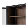 Toulouse Cabinet-Distressed Black Oak