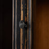Marjorie Cabinet-Distressed Black
