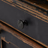 Marjorie Cabinet-Distressed Black