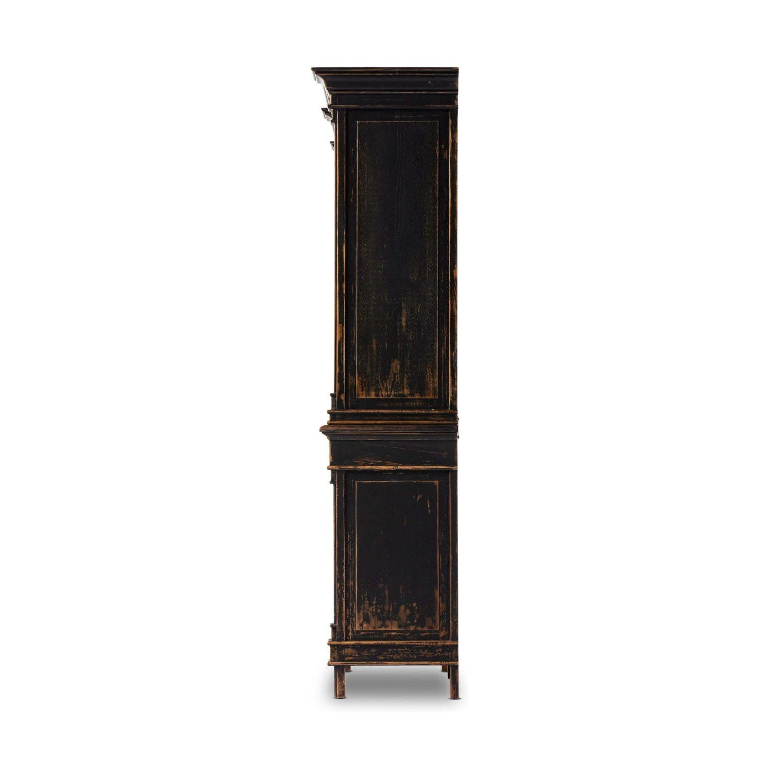 Marjorie Cabinet-Distressed Black