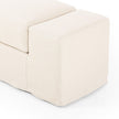 Wide Arm Slipcover Accent Bench