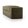 Wide Arm Slipcover Accent Bench