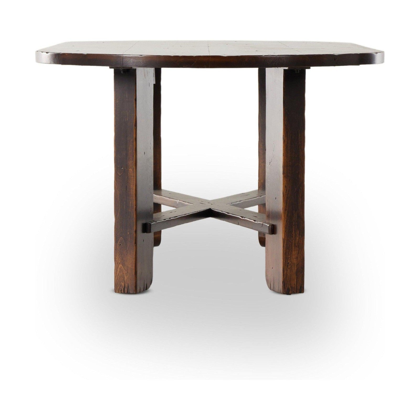 Ovilla Oval Dining Table-Distressed