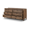 Glenview 6 Drawer Dresser-Weathered Oak