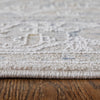 Feizy Pasha 39M5F Transitional Medallion in Ivory/Taupe/Blue