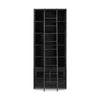 Admont Bookcase And Ladder-Worn Blk