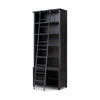 Admont Bookcase And Ladder-Worn Blk