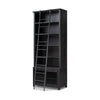 Admont Bookcase And Ladder-Worn Blk