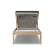 Four Hands Sherwood Outdoor Chaise - Washed Brown DSC