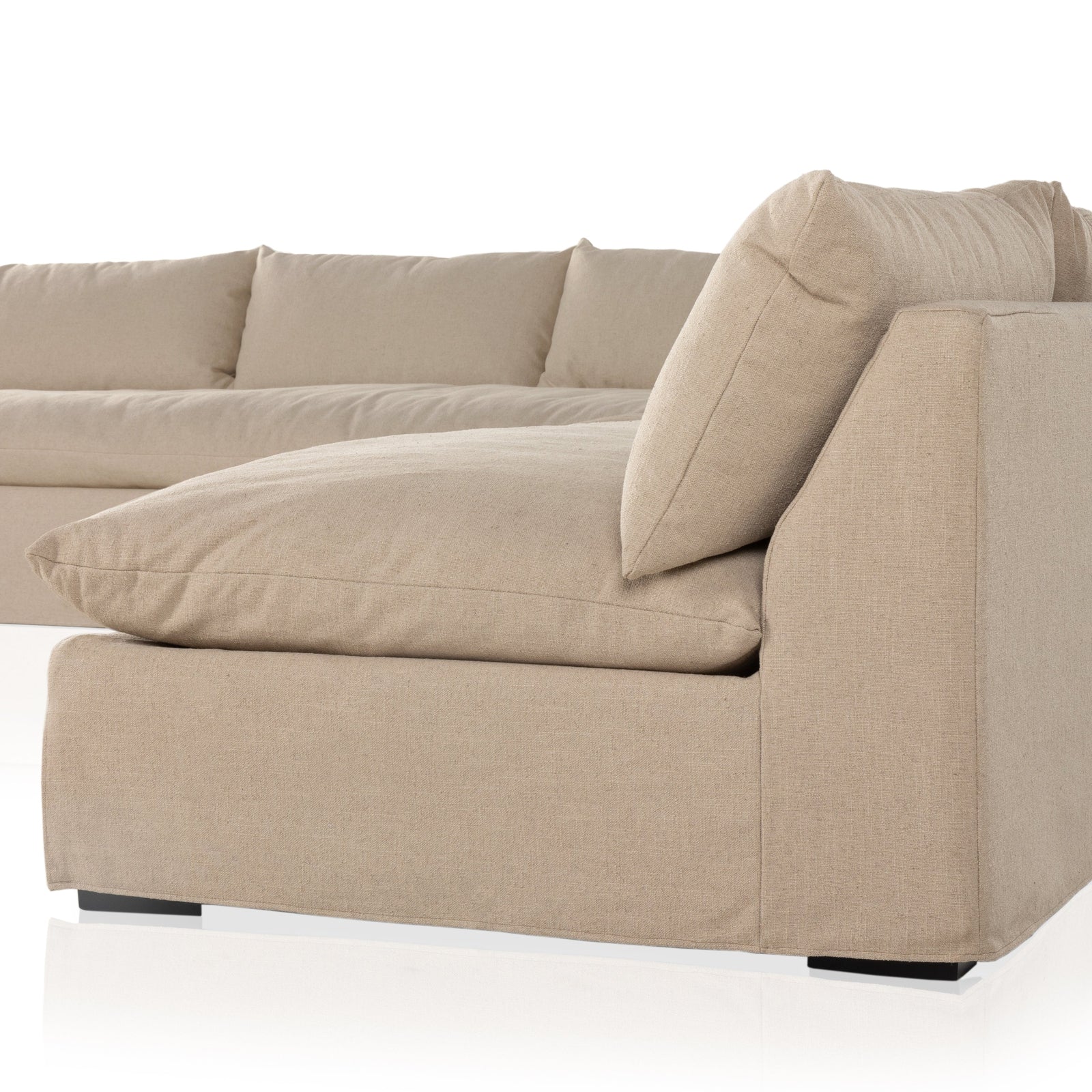 Grant Slipcover 5-Piece Sectional