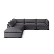 Westwood 5-Piece Sectional with Raf Ottoman