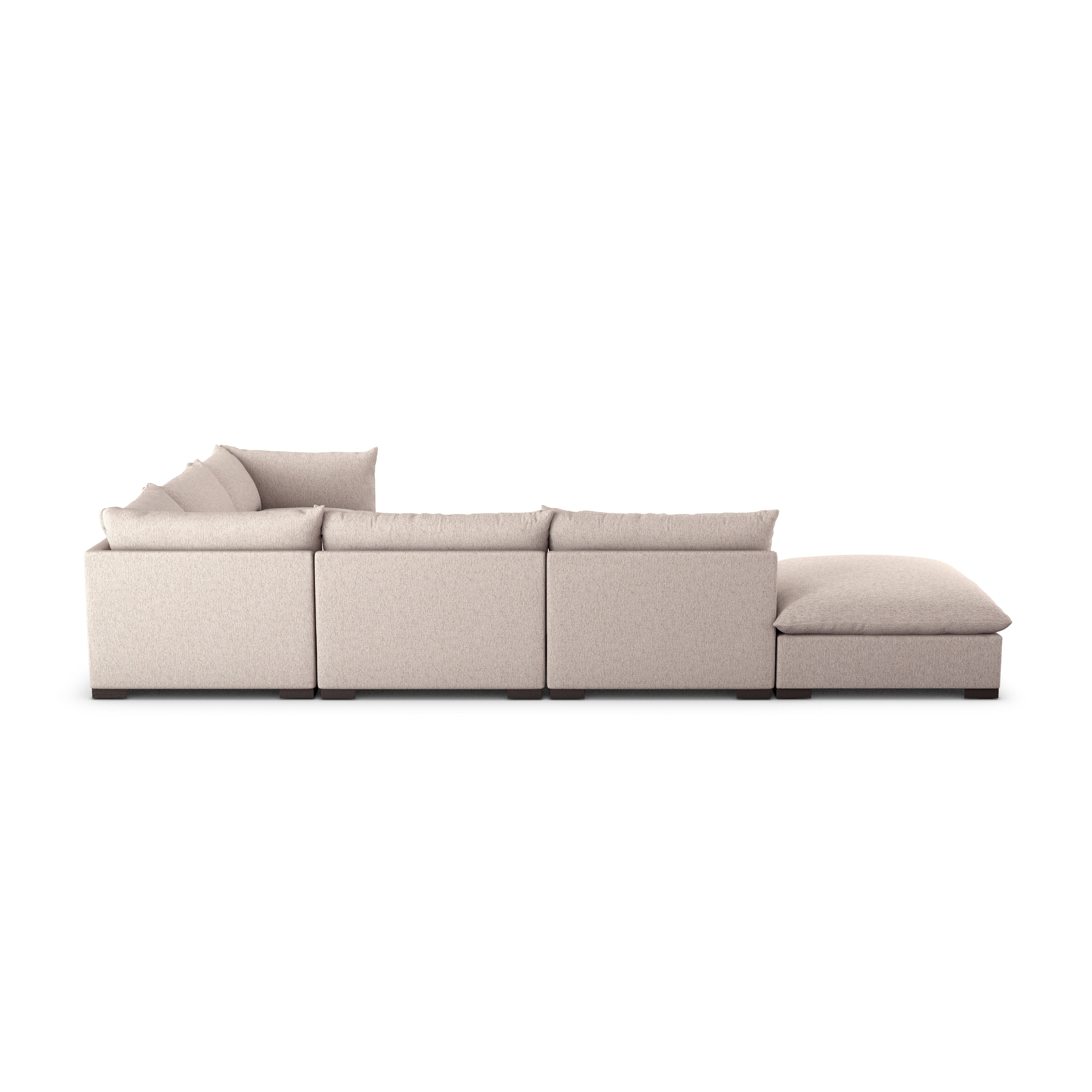 Westwood 5-Piece Sectional with Raf Ottoman