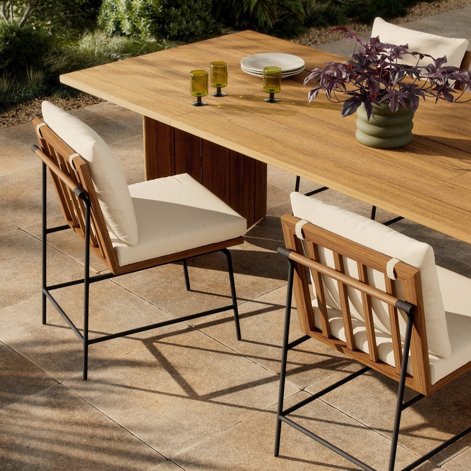 Four Hands Crete Outdoor Dining Chair