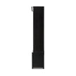 Admont Bookcase-Worn Black Veneer