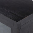Admont Bookcase-Worn Black Veneer