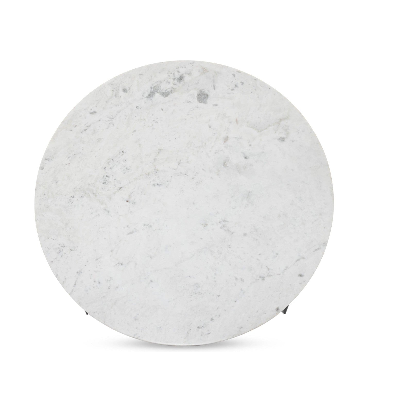 Marble Round Coffee Table With Iron